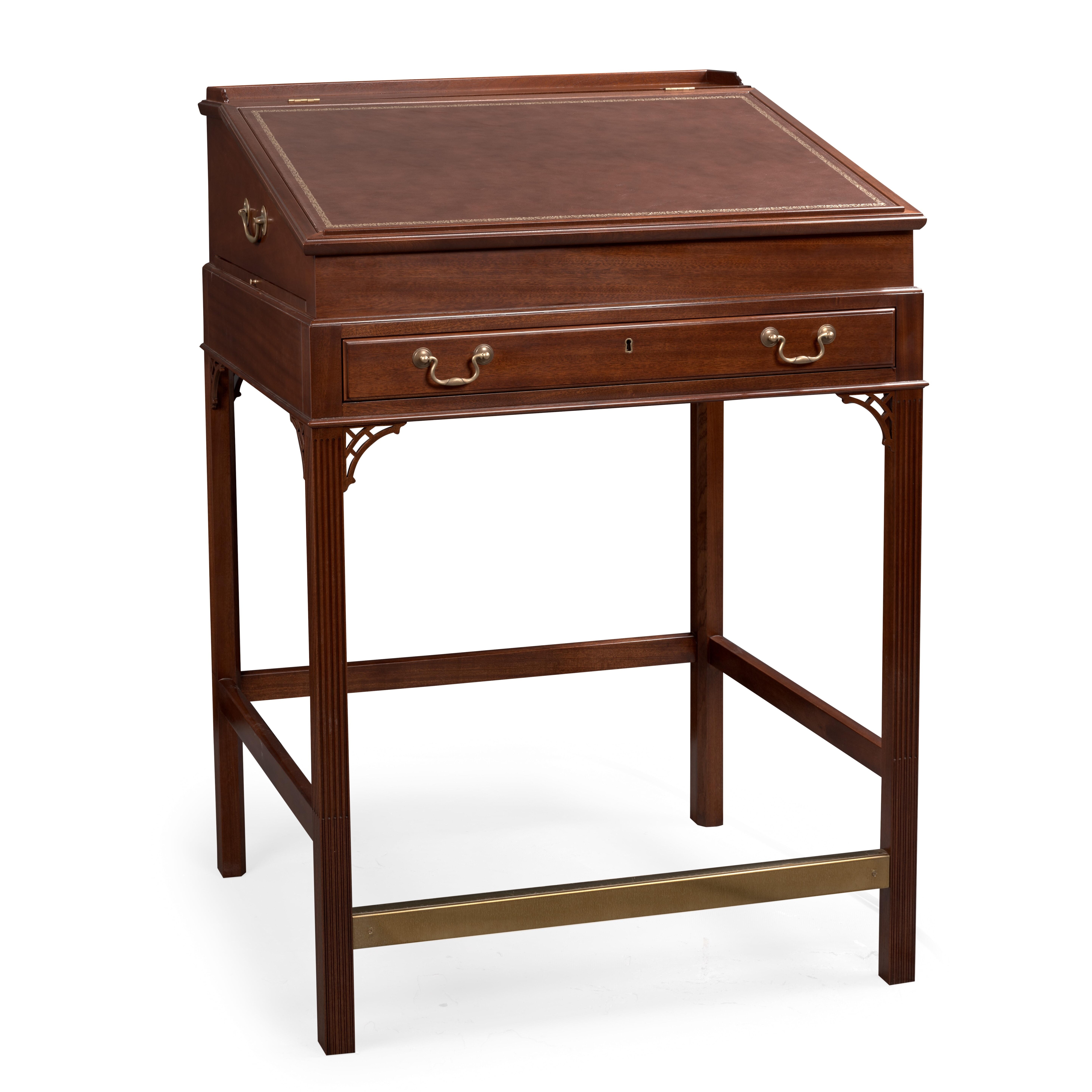 Mahogany standing desk deals